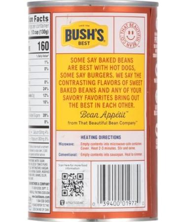 Bush's Best Brown Sugar Hickory Baked Beans Can 794 g - Buy Online on GoSupps.com