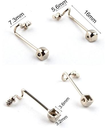 50 Sets Eyeglass Nose Pad & Holder - Stainless Steel Repair Parts for Welding Goggles | Buy Internationally - Buy Online on GoSupps.com