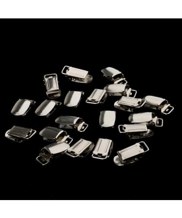Xiaojikuaipao 20-Pack 15mm Trouser Clip & Pacifier Chain Metal Clips - Durable & Stylish Attachment - Buy Online on GoSupps.com