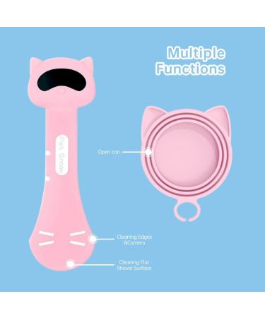 Everpwr 3 PCS Pet Food Can Silicone Lids with 1 Food Spoon Standard Size Universal Reusable Lid for Cat Dog Food Can - Buy Online on GoSupps.com