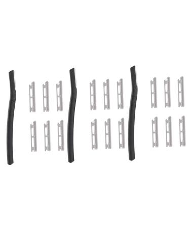 FOMIYES 3 Sets razor razor eyebrow shaver eyebrows trimmer mens shaving razors facial razor razor head shaver eyebrow razors facial shaver tools boxed eyebrow trimmer man