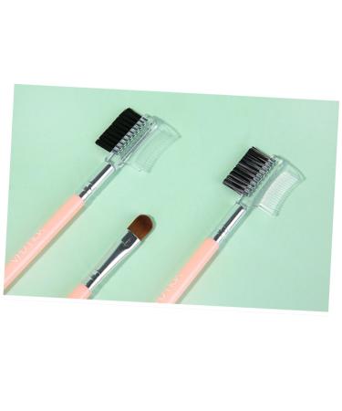 Didiseaon 1 Duo Eyebrow Brush - Professional Double-Headed Makeup Brush for Eyeshadow & Eyelash - Miss Pink Cosmetics Tool for Flawless Makeup - Buy Online on GoSupps.com