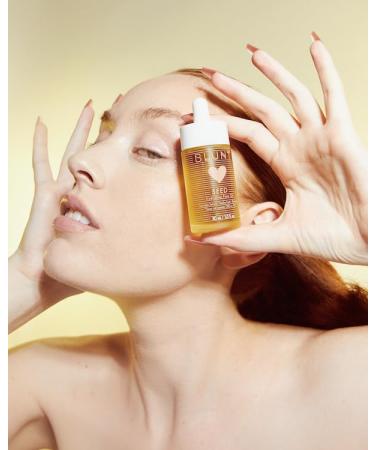 Hemp Seed Hydrating Face Oil - Vegan Moisturizing Serum for All Skin Types | Cruelty-Free Facial Care 1.0 Fl. Oz - Buy Online on GoSupps.com