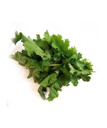 Fresh Saag Leaves Bunch | Single Bunch | Mustard Leaves | Sarso Ka Saag Leaf | Green leafy | Spinach | Broad leaves | Approx 200G
