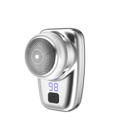 Mini Shaver Electric Shaver USB Pocket Shaver with LED Charge Indicator UK Rechargeable Portable Electric Face Shaver Razor Travel Beard Trimmer for Men Gift for Father Boyfriend Husband