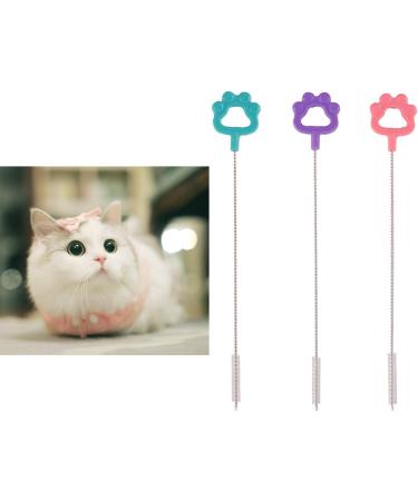 HEMLBOYW Nylon Stainless Steel Straw Brush Straw Cleaning Brush Long Straw Tube Cleaner Test Tube Bottle Cleaner Stainless Steel Straw Cleaning Brush  - Buy Online on GoSupps.com