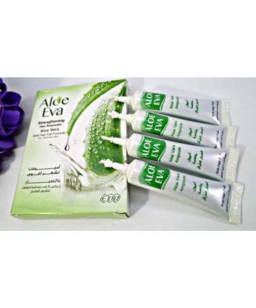Eva Aloe Vera Ampoules for Normal Hair - Boost Shine Softness & Attractiveness (4 Pack) - International Shipping - Buy Online on GoSupps.com