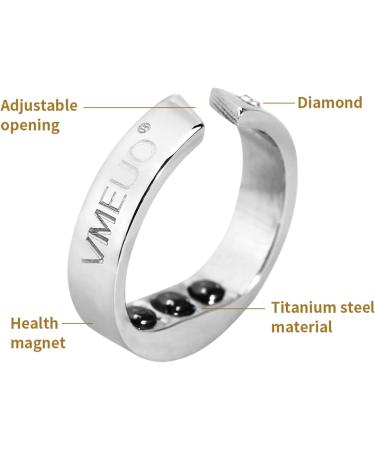 Anti Snoring Ring - Acupressure Treatment for Improved Breathing - 3 Sizes (S) - Men, Women, Children - Anti Snore Device - Buy Online on GoSupps.com