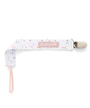 BooginHead Pink Bunny Pacifier Holder & Clip Set - 2 Piece Stuffed Animal Design - Buy Online on GoSupps.com