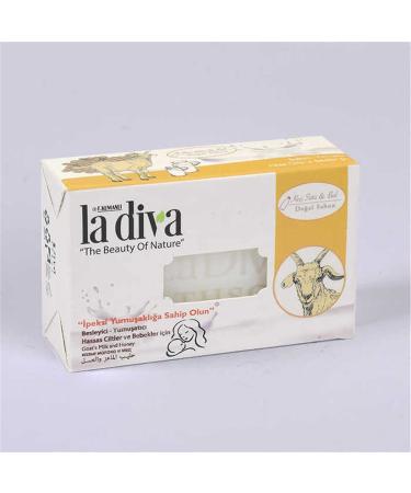 La Diva Soap Cubes Goat Milk and Honey 100 g
