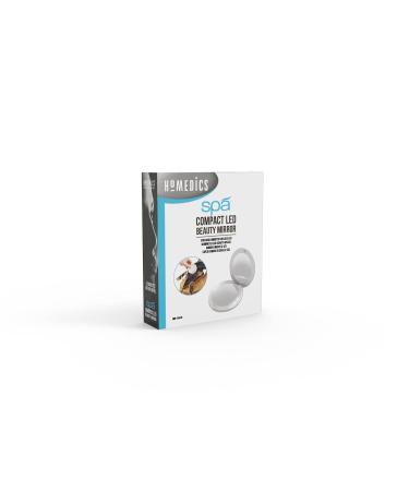 Buy Homedics MIR-100-EU Spa LED Pocket Mirror - Compact Cosmetic Mirror with Strong Illumination for On-the-Go | International Shipping Available - Buy Online on GoSupps.com