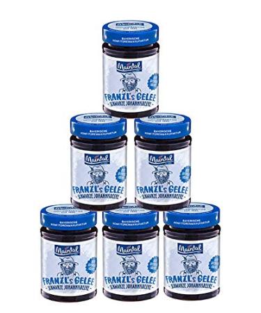 Set of Bavarian blackcurrant jelly extra 6 x 220 g