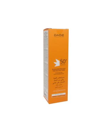 Babe Oil Free SPF 50+ Face Cream 50ml - Sunscreen for Ultimate Protection - Buy Online on GoSupps.com