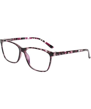 SIGVAN Ladies Blue Light Blocking Reading Glasses - Tortoiseshell Fashion Print | 2.0x Magnification - Buy Online on GoSupps.com