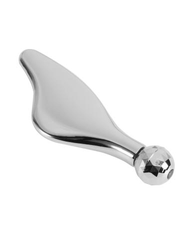 1pc Manual Roller Manual Facial Massager Face Massage Roller Gua Sha Plate Compact Massage Beauty Stick Massage Roller Spoon Face Cream Dig Spoon Beauty Massage Stick