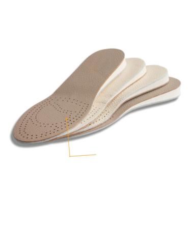 1 Pair Height Increase Insole Shoe Height Insoles Height Increase Elevator Shoe Insoles Shoe Inserts for Height Laundry Scent Booster Beads Elevator Insoles Sports Lift Beige Size 3