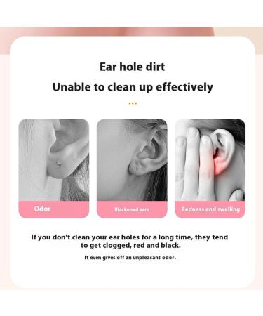 kesurpae 15 ml cleaning solution powerful piercing aftercare spray earring cleaner for pierced ears saline spray for piercings B - Buy Online on GoSupps.com