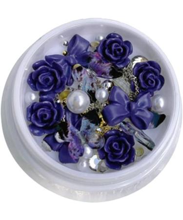 TQUXNGA 1 Box Nails -Jewelry Butterfly -Ties Decorations Manicure Accessory Kit 3D Nail Charms Ornament Accessories - Buy Online on GoSupps.com