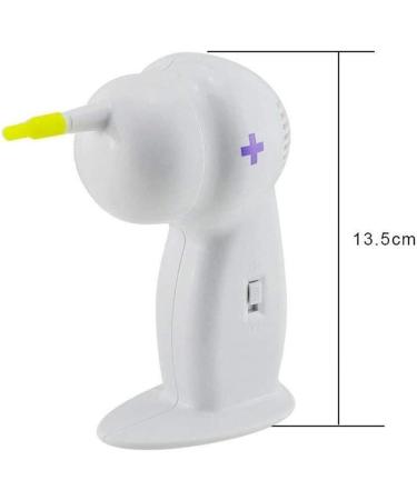 YJSD Cordless Electric Ear Vacuum Cleaner for Gentle Ear Wax Removal and Ear Health Care - Buy Online on GoSupps.com