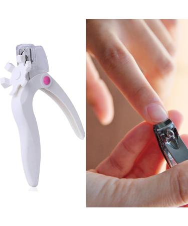 Clipper Nails Edge Trimmers False Nail Tip Scissors U-shaped Nail Clippers Salon Manicure Tool False Nail Tip Scissors - Buy Online on GoSupps.com