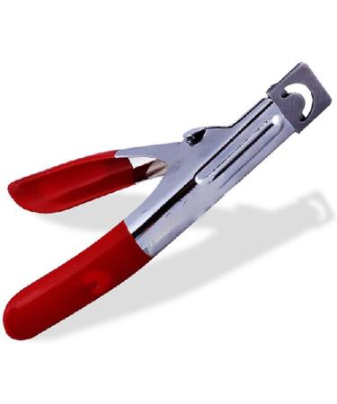 SVAASA Nail Clippers False Nail Tips Cutter Red Stainless Steel Professional Nail Edge Clipper Acrylic Scissors Manicure Pedicure Nail Tools - Buy Online on GoSupps.com