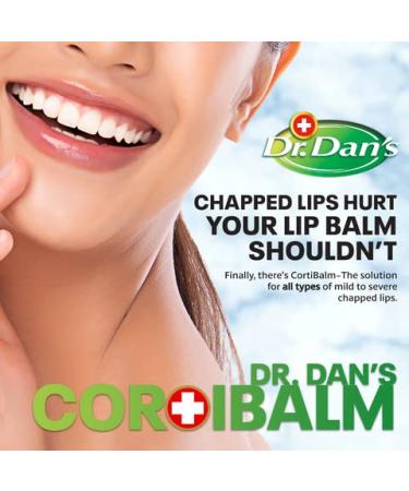 Dr. Dan's Cortibalm- 2 Pack- for Severe Chapped Lips and Cold Sore Relief - Buy Online on GoSupps.com