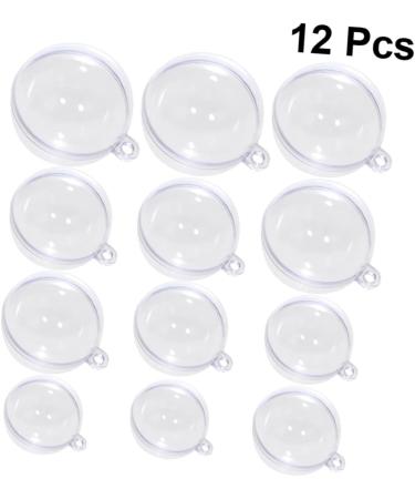 Cabilock Decor 12pcs Christmas Decorations Fillable Christmas Ornaments Transparent Hanging Ball Lob Candy Box Clear Bath As Shown Size 1 - Buy Online on GoSupps.com