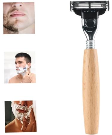 Shop Eco-Friendly Safety Razor with Wood Handle | Reusable Double Edge Shaver for Men & Women - International Shipping Available - Buy Online on GoSupps.com