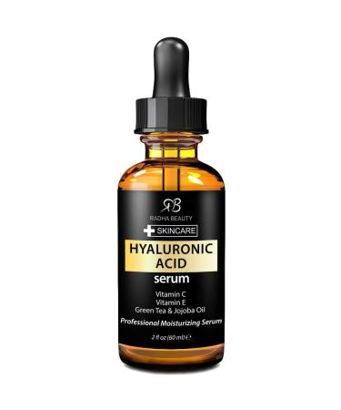 Radha Beauty Hyaluronic Acid Facial Care Kit - Anti-Aging Set for Wrinkles & Dark Spots - Day & Night Brightening Skincare Gift Set - Buy Online on GoSupps.com