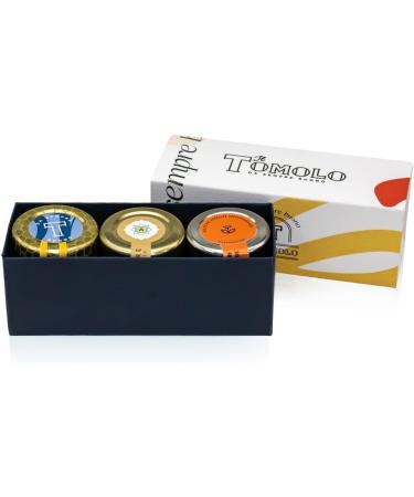  Il Tomolo Trio of Sweet Treats Mini Gift Set of 3 Sweet Tastings (Honey 40g Spread 30g Jam 40g) Gluten-Free Il Tomolo Product of Italy - Buy Online on GoSupps.com