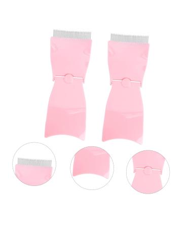 Shop NOLITOY 2pcs Foldable Eyelash Comb & Mascara Applicator - Eyebrow Brush with Steel Teeth for Perfect Lashes | Portable Cosmetic Accessories - Buy Online on GoSupps.com