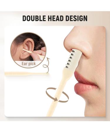 Nose Hair Clipper New Double Sided Nose Hair Blade Nose Manual Nose Hair Trimmer 360 Rotating Nose Hair Razor with Ear Picker for Women and MenBeige3pcs 3pcs Beige - Buy Online on GoSupps.com