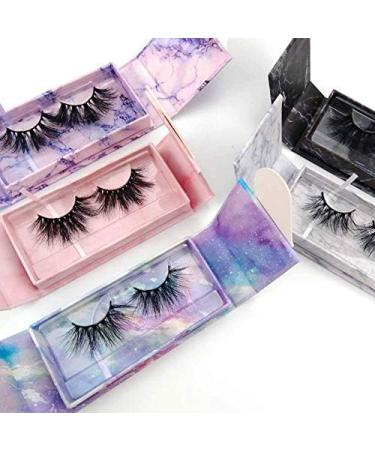 Lizusidtsy 5PCS Empty False Eyelash Packaging Boxes Fake Lashes Case Holder Eyelash Storage Case with False Eyelash Tray - Buy Online on GoSupps.com