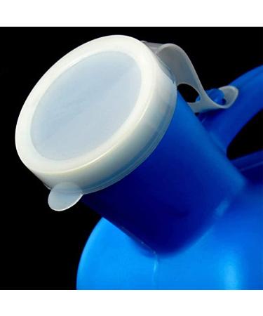 Male Urinal Bottle Camping Toilet Urine Bottle Urinals for Men - 2000mL Thick Plastic Mens Bedpan Bottle with Lid - Male Portable Pee Bottles - Travel Urine Collection Containers - Buy Online on GoSupps.com