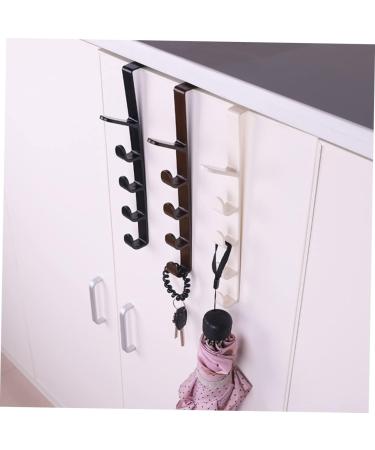 KICHOUSE 3pcs Hat Wall Hanger Hat Hanging Hooks Over The Door Hanger Coat Hanger Aisle Five Sections - Buy Online on GoSupps.com