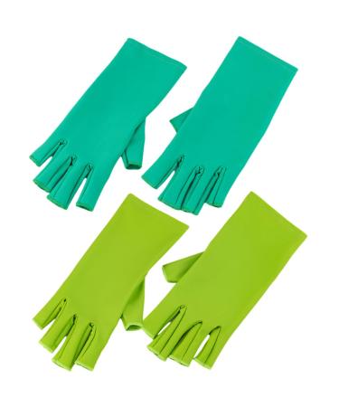 FRCOLOR 4 Pairs Mitts Sewing Gloves Sun Gloves Hand Gloves for Women Mitten Gloves with Fingers Half Finger Glove Crochet Gloves Nail Art Tools Sewing Tools Spandex Work Quilting - Buy Online on GoSupps.com
