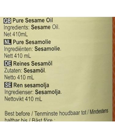 Lee Kum Kee Pure Sesame Oil - Gluten-Free 2-Pack (2 x 410 ml) - Premium International Shipping - Buy Online on GoSupps.com