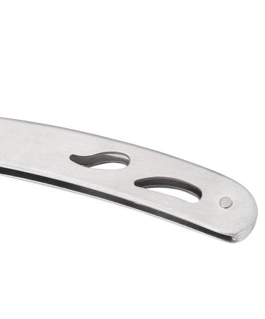 Classic Stainless Steel Straight Edge Razor - Foldable Hair Cutting Tool for Men & Women | Premium Shaving Experience - Buy Online on GoSupps.com