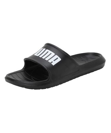 PUMA Unisex's Divecat V2 Lite Slide Sandal 42 EU Puma Black Puma White