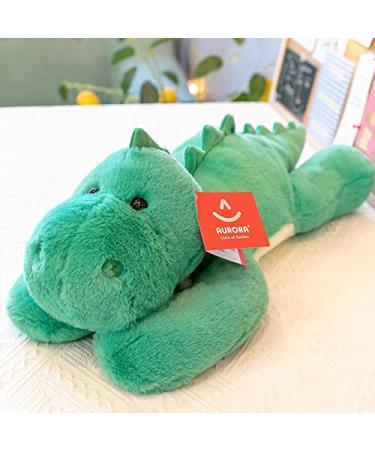 11.8Inch Weighted Anxiety Dinosaur Plush Toy Throw Pillow 0.35 lbs Dinosaur Plush Weighted Stuffed Animal Plush Doll Soft Weighted Dino Stuffed Pillows for Kids Dinosaur Plush Figure Gift (Dinosaur)