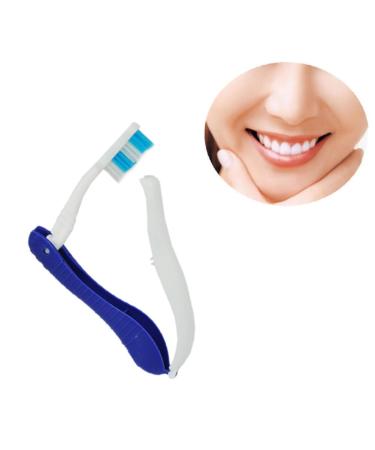 Links 5 pieces of travel toothbrush portable soft toothbrush hippocampus foldable toothbrush disposable aviation disposable toothbrush hotel disposable toothbrush