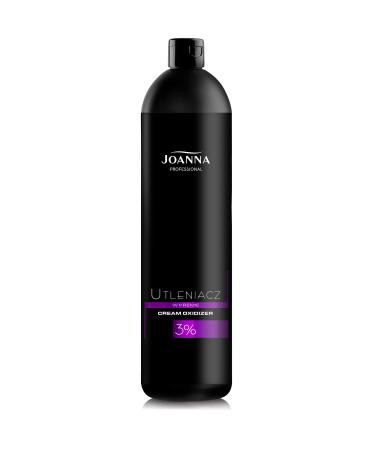 Joanna Professional Hair Dye Oxidant 3% Hydrogen Peroxide Cream Developer Creamy and Delicate Consistency Oxidant for Blonding Intensive Cream Developer Oxidant for Dyeing - 1000 g 3% Cream Oxidizer
