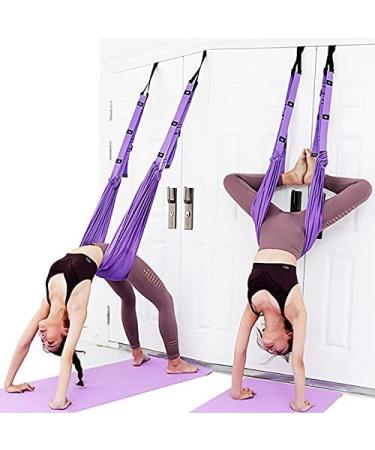 Adjustable Waist Leg Stretch Strap with Door Anchor | Flexibility Trainer for Fitness, Dance, Ballet & Gymnastics - Buy Online on GoSupps.com
