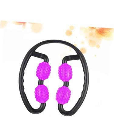 Healeeved 3-Piece 360 Depth Massage Roller Ring Muscle Relaxation & Back Massage Tools | Handheld Yoga Roller & Fitness Toner (25x23cm) - Buy Online on GoSupps.com
