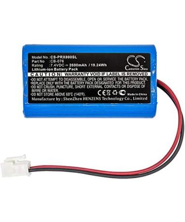 Replacement Battery for Promax 8 Premium CATV Analyser - CB-076 2600mAh/7.4V | International Shipping Available - Buy Online on GoSupps.com
