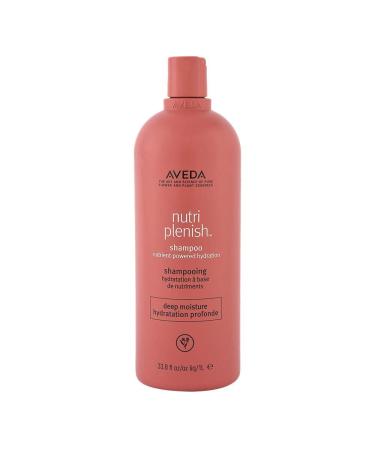 Aveda Nutriplenish Deep Moisture Shampoo and Conditioner 33.8 oz Liter Duo - Hydrating Hair Care Set - Buy Online on GoSupps.com
