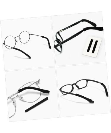 Uonlytech 2pcs Glasses Leg Protection - Anti-Slip Cover for Metal Glasses - Durable Elastane Accessory (5.5x0.7cm) - International Shipping Available - Buy Online on GoSupps.com