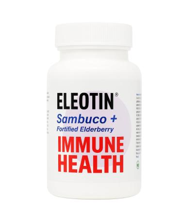 Eleotin Sambuco Plus (Elderberry 10:1 Concentrate) 60 Capsules 600mg
