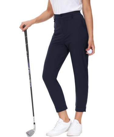 JACK SMITH Women's Golf Pants Navy Blue X-Large | Stretch Lightweight Work Pants with 6 Pockets - Buy Online on GoSupps.com