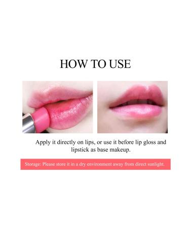 Chameleon Lip Balm Rose Hyaluronic Acid Moisturizing Nourishing Lip Plumper Lip Lines Natural Extract Makeup Lipstick (Hyaluronic Acid) - Buy Online on GoSupps.com